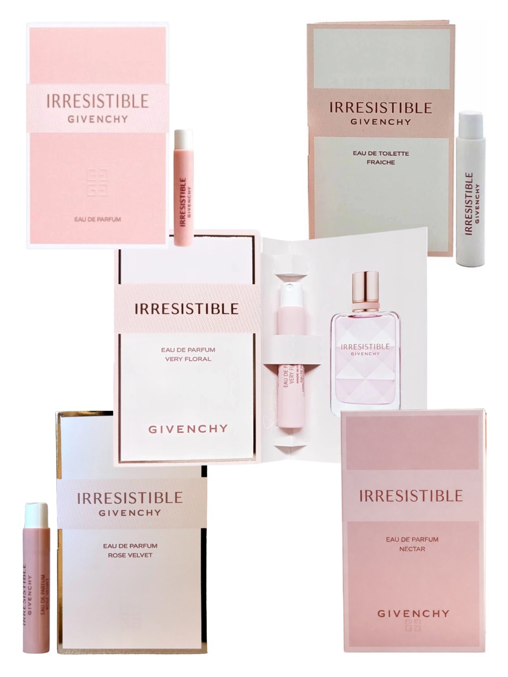 Givenchy Irresistible Sample Variety  5 03 Fl Oz Ea